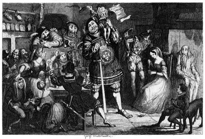 Taş Mutfak, 1840 by George Cruikshank
