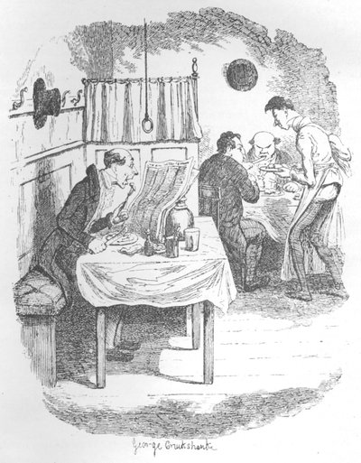 Uzun, İnce, Solgun Kişi, c1900 by George Cruikshank