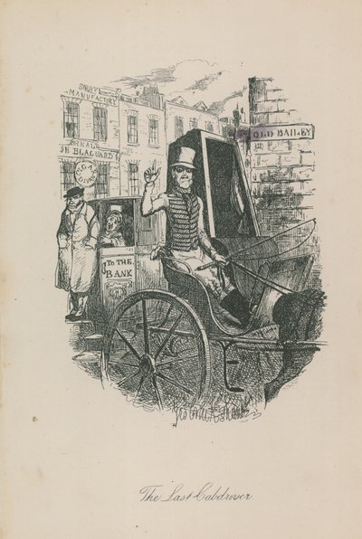 son taksici by George Cruikshank