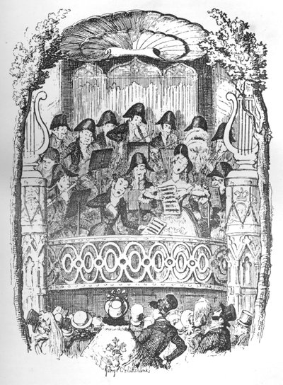 Güne Göre Vauxhall Bahçeleri, c1900. by George Cruikshank