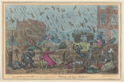 Çok tatsız hava by George Cruikshank