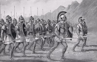 Bir Makedon Phalanx, 
