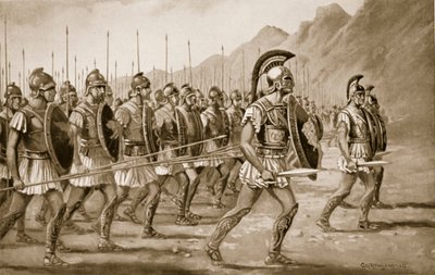 Bir Makedon Phalanx, 