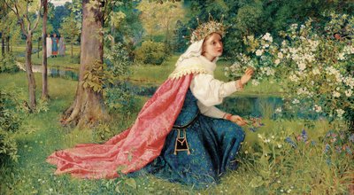 Matilda - Dante, Araf, Canto 28 by George Dunlop Leslie