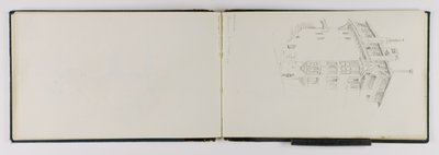 (Eskiz defteri) Eski Ev, Lozan by George Elbert Burr