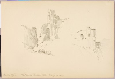 Kale Kapısı, Rio Grande Western Demiryolu by George Elbert Burr