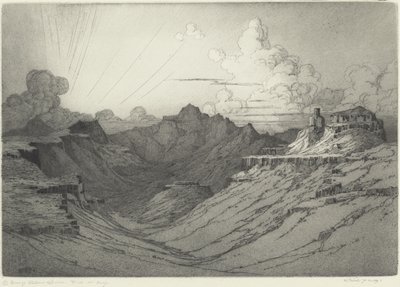Çöl Gün Batımı by George Elbert Burr