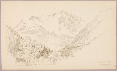 Ceppomorelli - Monte Rosa by George Elbert Burr