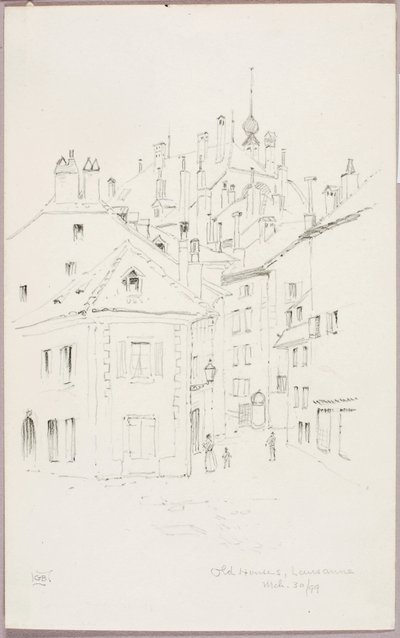 Eski Evler, Lozan by George Elbert Burr