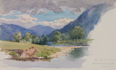 Conway, Llanrwst yakınlarındaki, Galler, 1899. by George Elbert Burr
