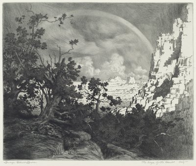 Çölün Kenarı, Arizona by George Elbert Burr