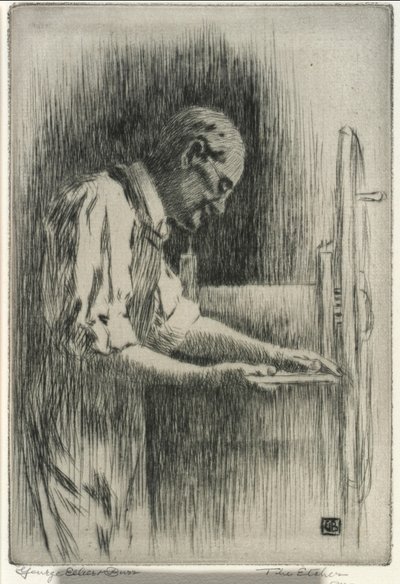 Etcher by George Elbert Burr
