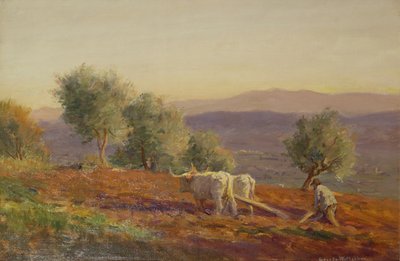 Virgil Sang Nerede, Çiftçilik Eden Adam, 1912 by George Faulkner Wetherbee