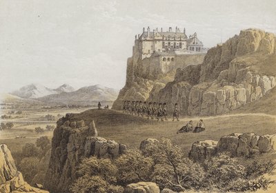 Stirling Kalesi (chromolitho) by George Fennel Robson