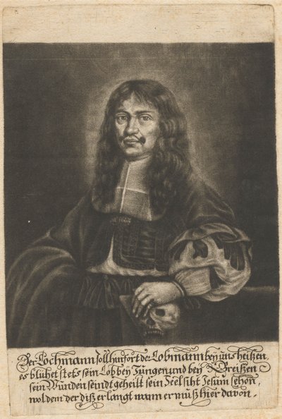 Michael Lochman (1630-1674) by George Fennitzer