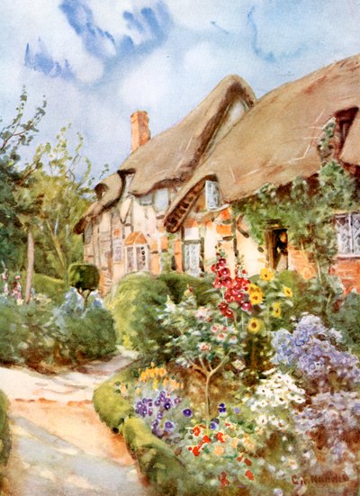 Anne Hathaways Kulübesi, Shottery, Warwickshire, 1924-1926. by George Franck Nicholls