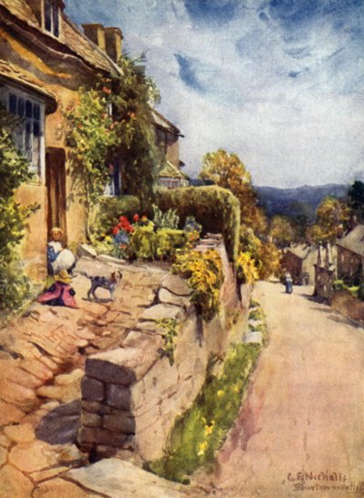 Tepedeki Bourton by George Franck Nicholls