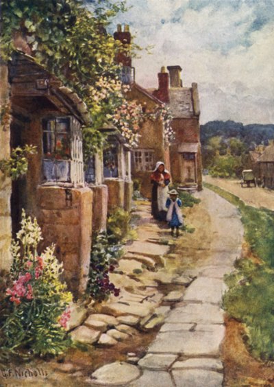 Eski Evler, Broadway by George Franck Nicholls
