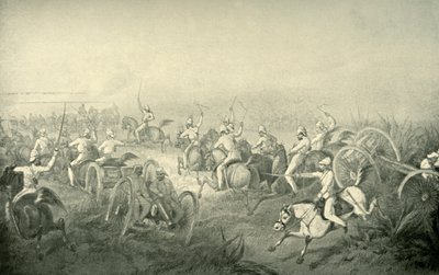 Dörtnala Harekete Geçen Hint Atlı Topçusu, 1850