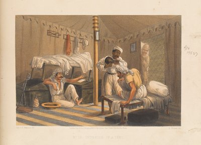 ?Çadırın içi?, 1857 by George Francklin Atkinson