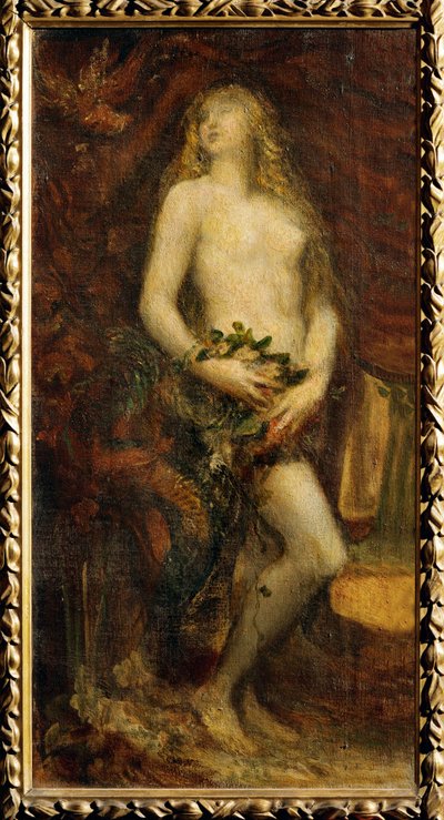 Havva baştan çıkarıldı by George Frederic Watts
