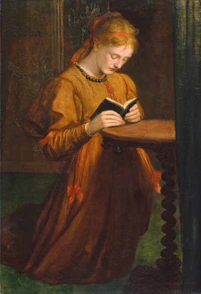 May Prinsep (Dua) 1867 (tuval üzerine yağlı boya) by George Frederic Watts