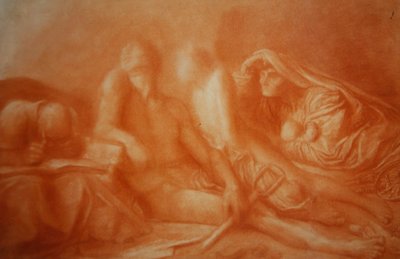 Karanlıkta Oturan İnsanlar by George Frederic Watts