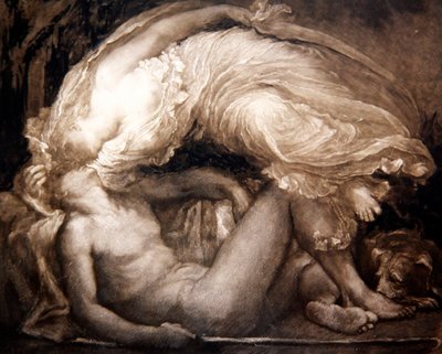 Frank Short tarafından oyulmuş Endymion, by George Frederick (after) Watts