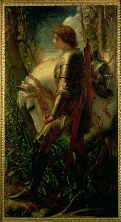 Sir Galahad, 1862 by George Frederick Watts