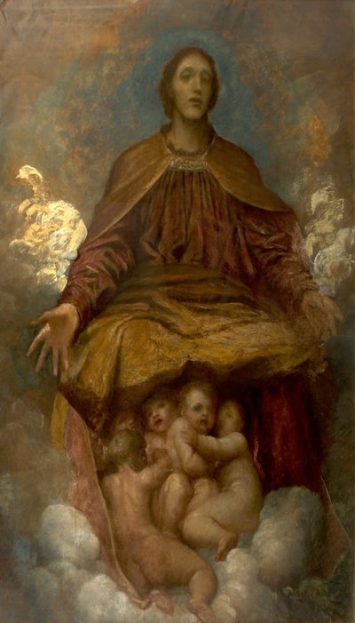 Hıristiyanlığın Ruhu, 1872-75 by George Frederick Watts