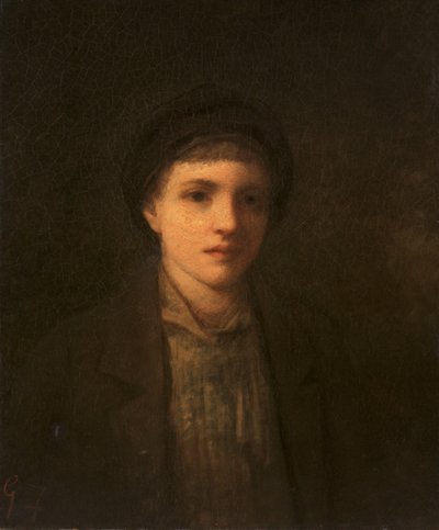 Bir çocuğun başı by George Fuller