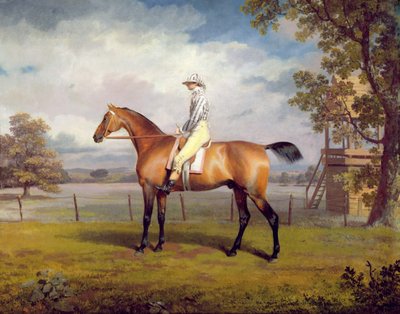 Jokey Up ile Hamilton Dükü Kılık (tuval üzerine yağlı boya) by George Garrard