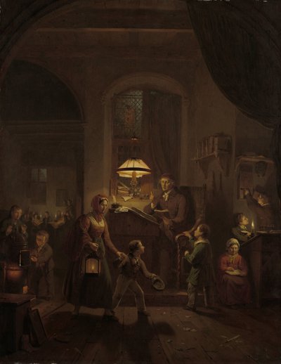 Gece Okulu by George Gillis Haanen