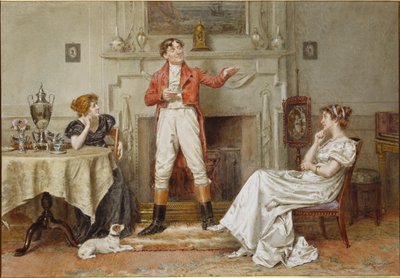 İyi Bir Hikaye by George Goodwin Kilburne