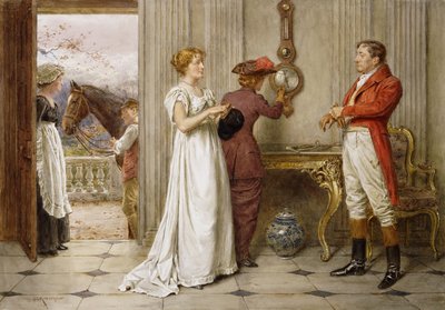 Bir Güney Rüzgarı ve Bulutlu Bir Gökyüzü, by George Goodwin Kilburne