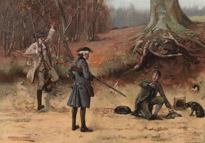 kırmızı el by George Goodwin Kilburne