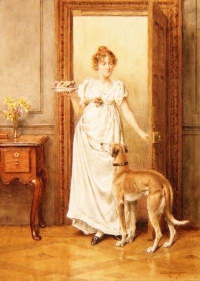 lezzetli lokmalar by George Goodwin Kilburne