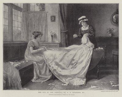 Düğün Arifesi by George Goodwin Kilburne