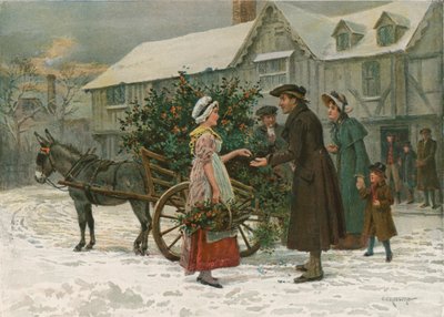 Holly Arabası by George Goodwin Kilburne