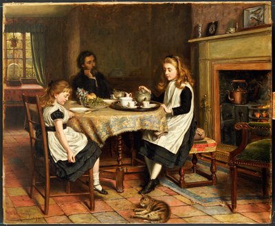 Ocakbaşı Yok..., 1874 by George Goodwin Kilburne