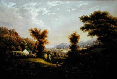 Yoldaki Kız (tuval üzerine yağlı boya) by George Gunter Hartwick