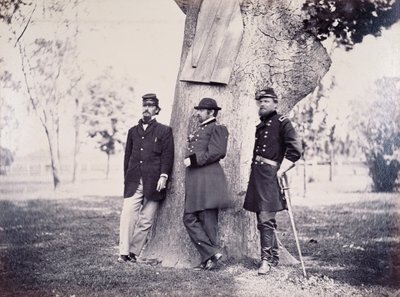 Generaller Hancock (1824-86) Smith ve Newton, 1862 by George H. Houghton