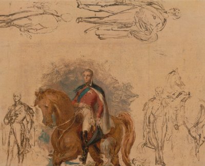 Wellington Dükü için Çalışmalar by George Hayter