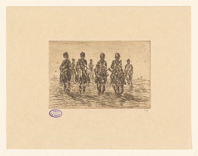 Dörtnala süvari süvarileri by George Hendrik Breitner