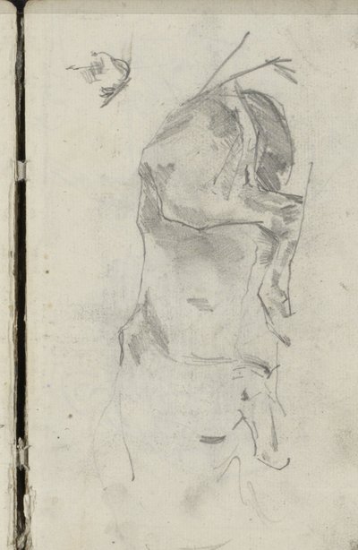 yaslanmış at by George Hendrik Breitner