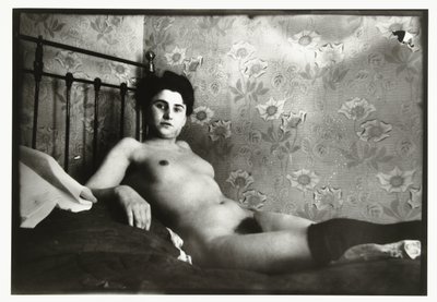 uzanmış bir kadın çıplak portresi by George Hendrik Breitner
