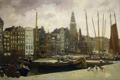 Damrak, Amsterdam by George Hendrik Breitner