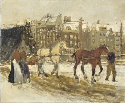 Rokin, Amsterdam by George Hendrik Breitner