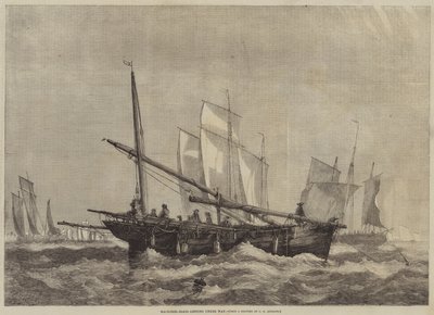 Uskumru-Tekneler yola çıkıyor by George Henry Andrews
