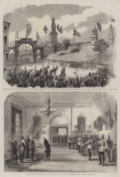 Kanada Kraliyet Ziyareti by George Henry Andrews